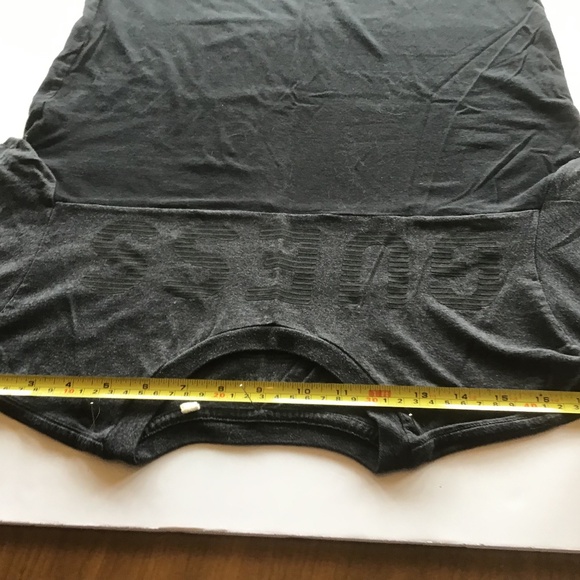 Guess signature men T-shirt gray & black size M. Short Sleeve - Picture 4 of 9